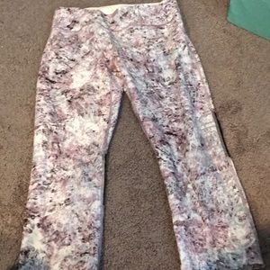 calvin klein workout leggings cropped